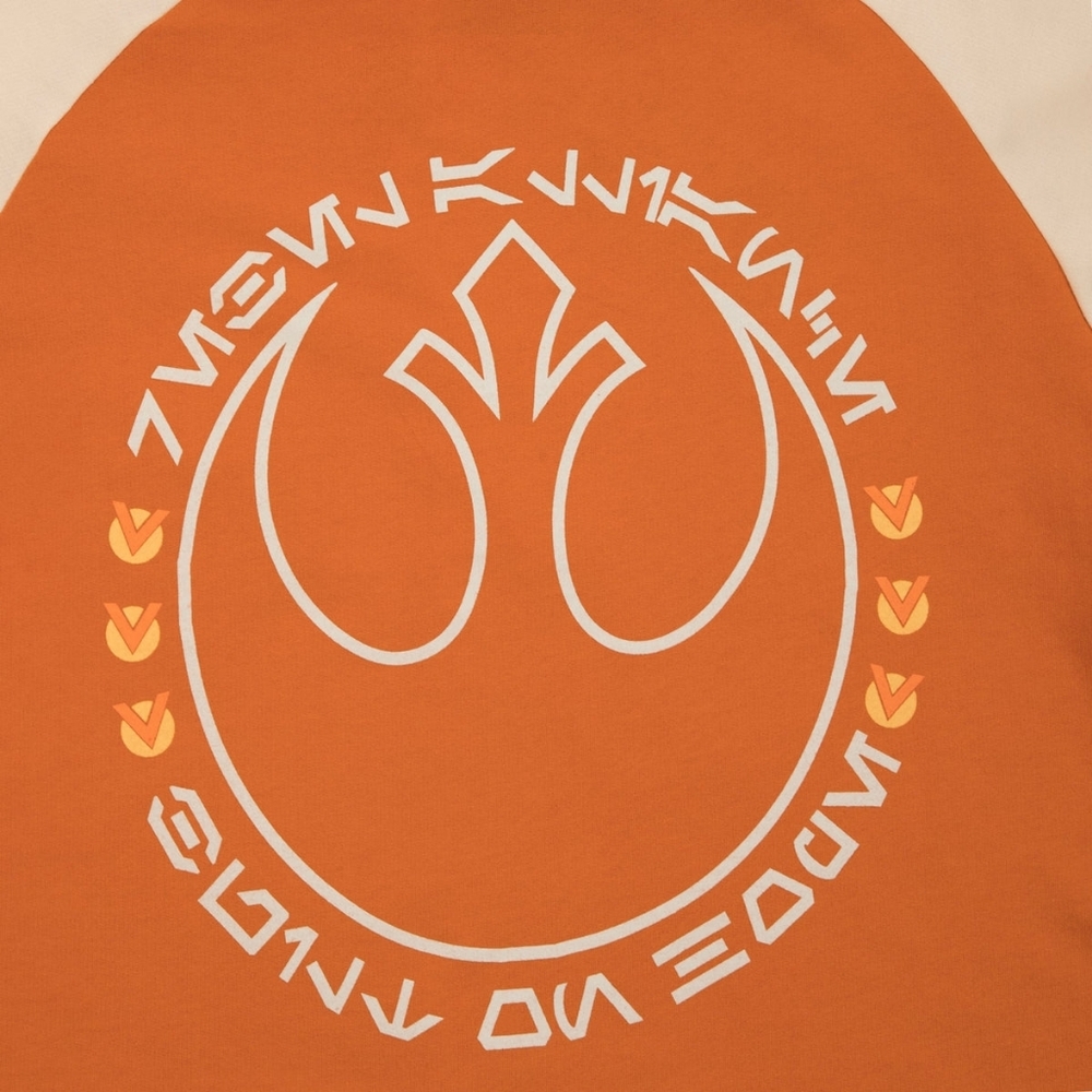 Star WarsRebel Alliance Cropped Short Sleeve Hoodie By Heroes And Villians - Picture 12 of 12